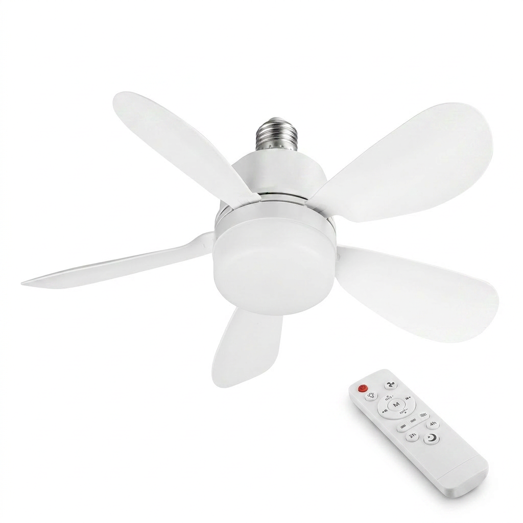 Ventilateur de Plafond LED avec Télécommande